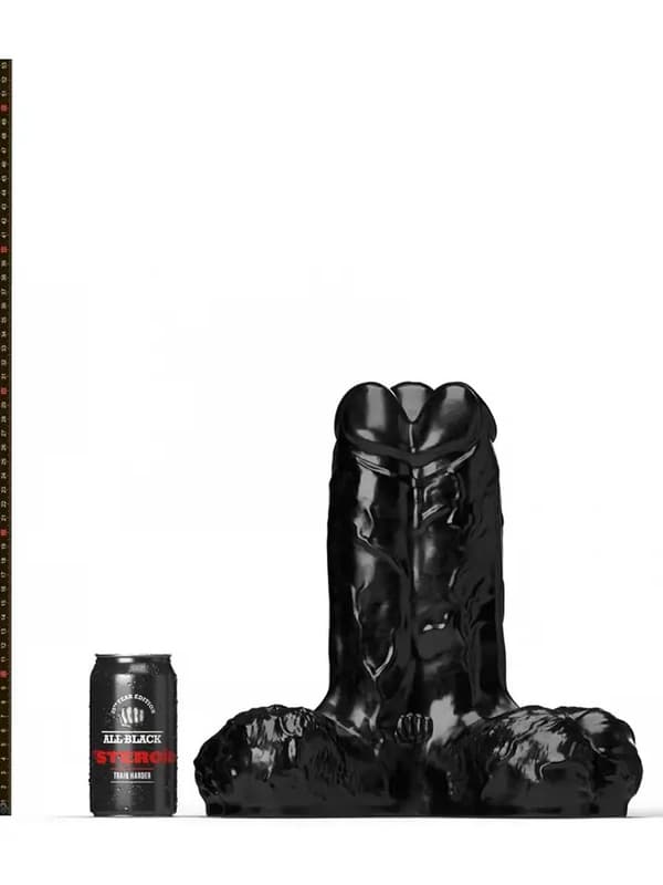 All Black Steroïd Gape, Set & Match 30,5 cm XL-buttplug