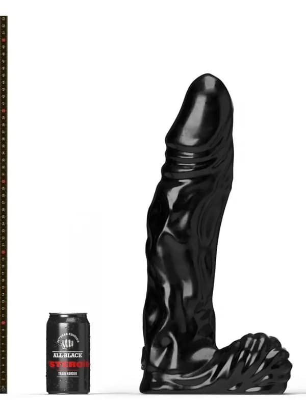 All Black Steroïd The Referee 45,5 cm XXL-dildo
