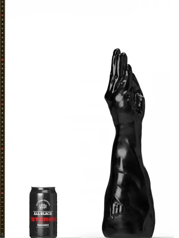 All Black Steroïd Backstroke 44 cm Fisting arm