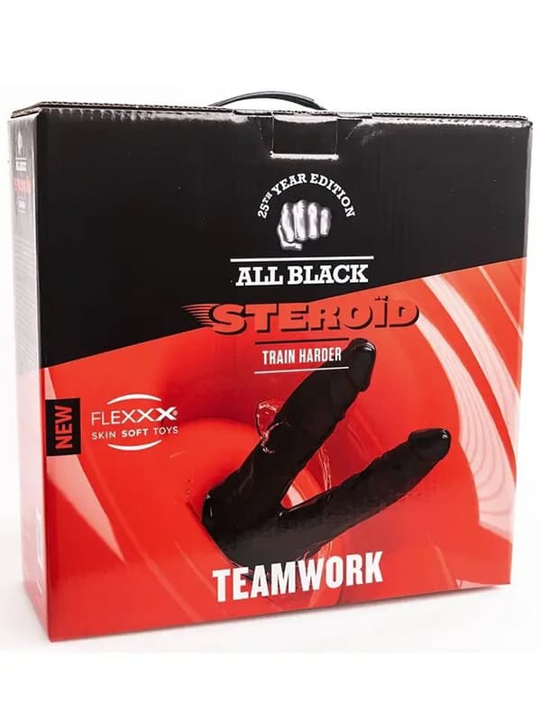 All Black Steroïd Teamwork 34,5 cm XL dildo