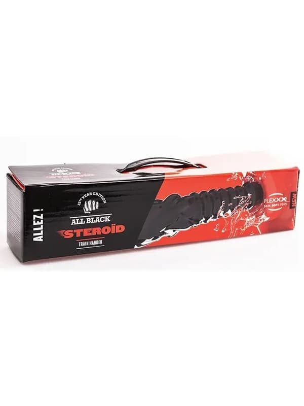 All Black Steroïd Allez 39 cm XL dildo