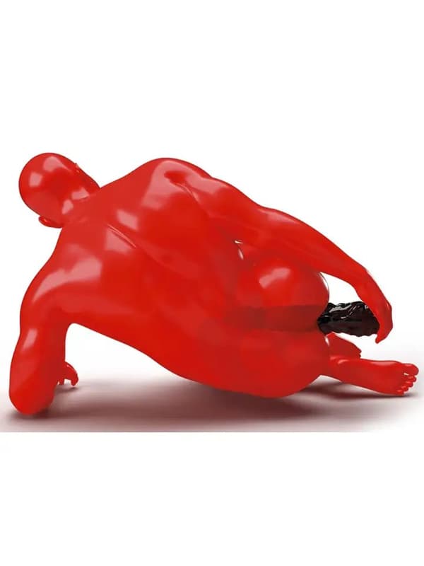 All Black Steroïd Allez 39 cm XL dildo