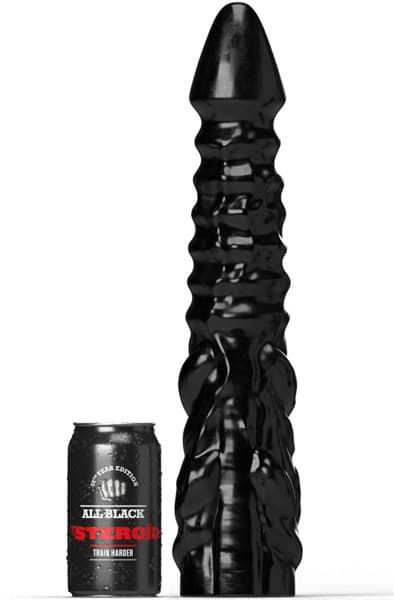 All Black Steroïd Allez 39 cm XL dildo