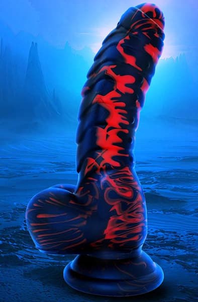 Tigrax Liquid Silicone Dildo 17,5 cm Dragon dildo