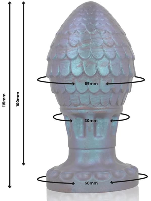 Vrakos Dragon Egg Anal Plug 11,5 cm XL Buttplug