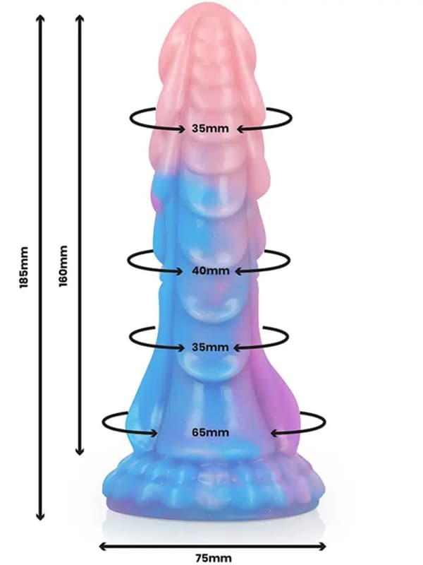 Ashtar Dildo Extraterrestrial Form 18,5 cm Dragon dildo