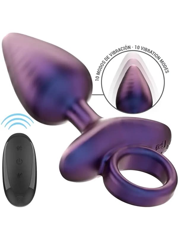 Michael Vibrating Anal Plug Remote Control Analplug med vibrator