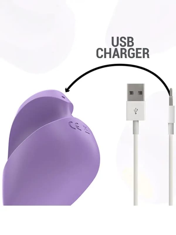 Ursula Stimulator 10 Vibrations Purple Minivibraattori