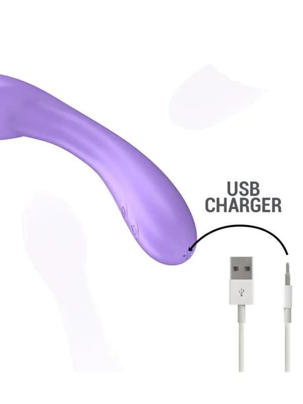 Becky Vibrator Heatable 7 Vibrations Vibrerende dildo