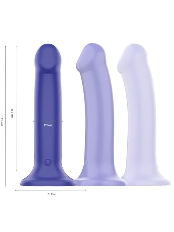 Victoria Vibrator 10 Modes Remote Control Dildo med vibrator