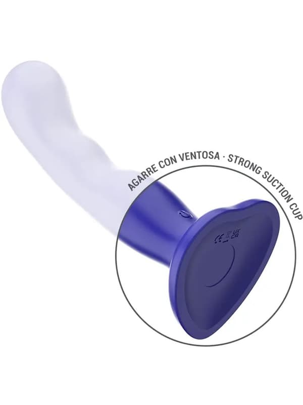 Shorty Vibrator 10 Modes Remote Control Dildo med vibrator