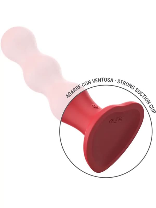 Cody Vibrator 10 Modes Remote Control Dildo med vibrator