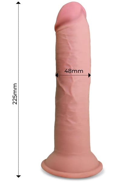 Fritz Triple Density Dildo 22,5 cm Realistisk dildo