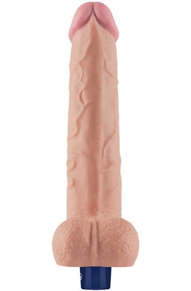 Rechargeable Vibrating Dildo 27,2 cm Dildo med vibrator