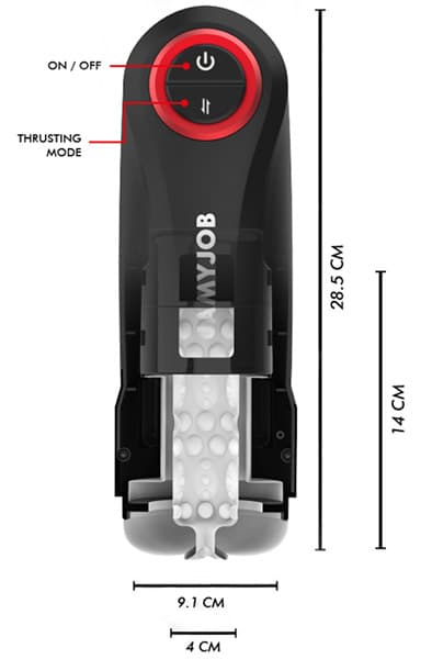Gravity Automatic Suction Vagina Masturbator Masturbator med motor