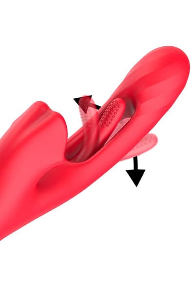 Flipping Tongue With Licking Mouth Vibrator Rabbit vibrator