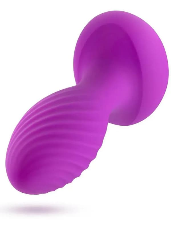 Amethyst Charm Vibrating Plug Analplug med vibrator