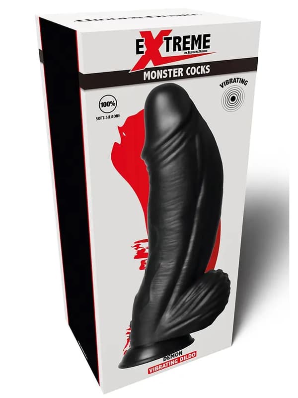 Vibrating Demon Monster Dildo 28 cm Monster dildo