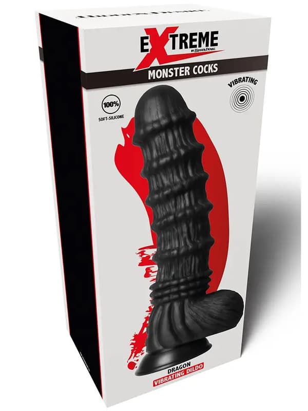 Vibrating Dragon Monster Dildo 27 cm Dragon dildo