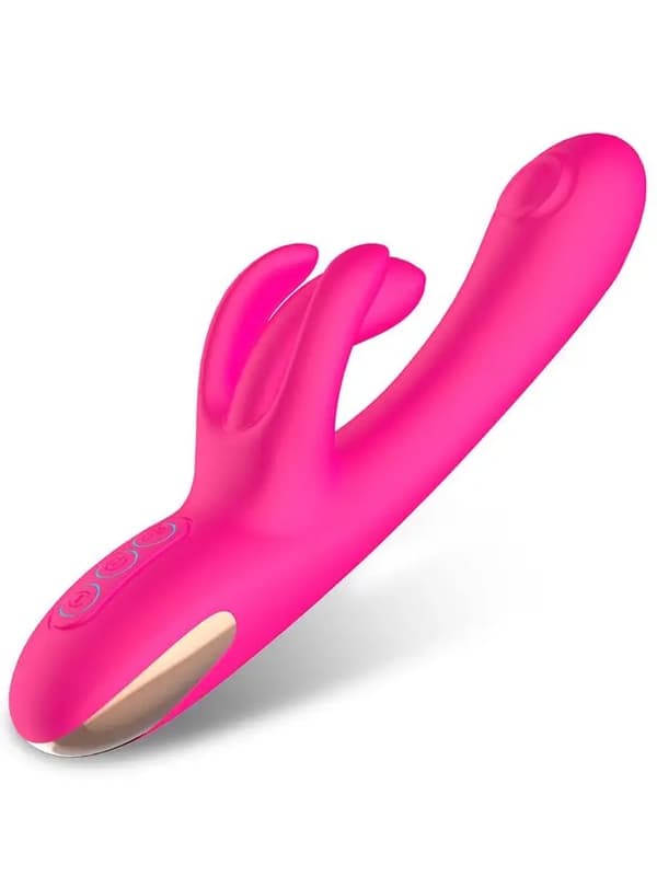 Double Tapping & Finger Wiggling Vibe Rabbit vibrator