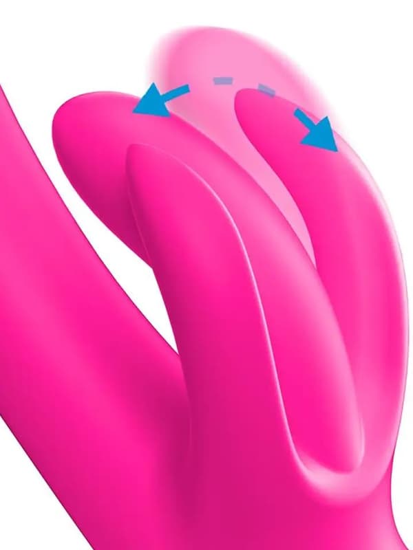 Double Tapping & Finger Wiggling Vibe Rabbit vibrator