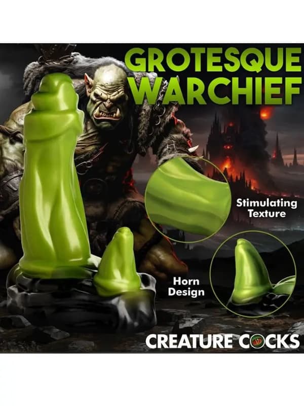 Orc Silicone Dildo 17,8 cm Dragon dildo