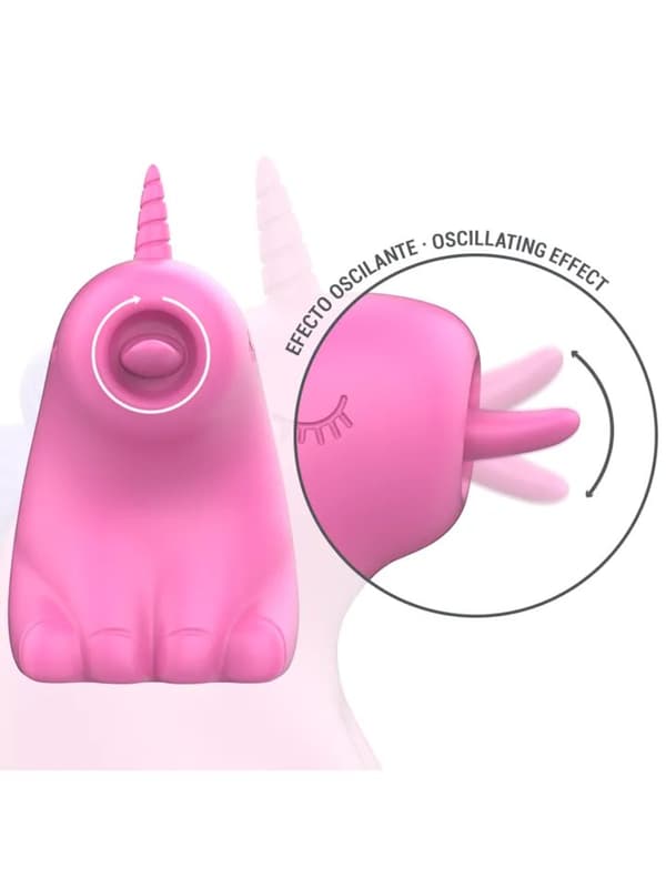 Pinkie Stimulator Unicorn Fucsia Klitorissimulator