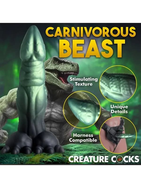 Dickosaur Dinosaur Silicone Dildo 18,5 cm Dragon dildo