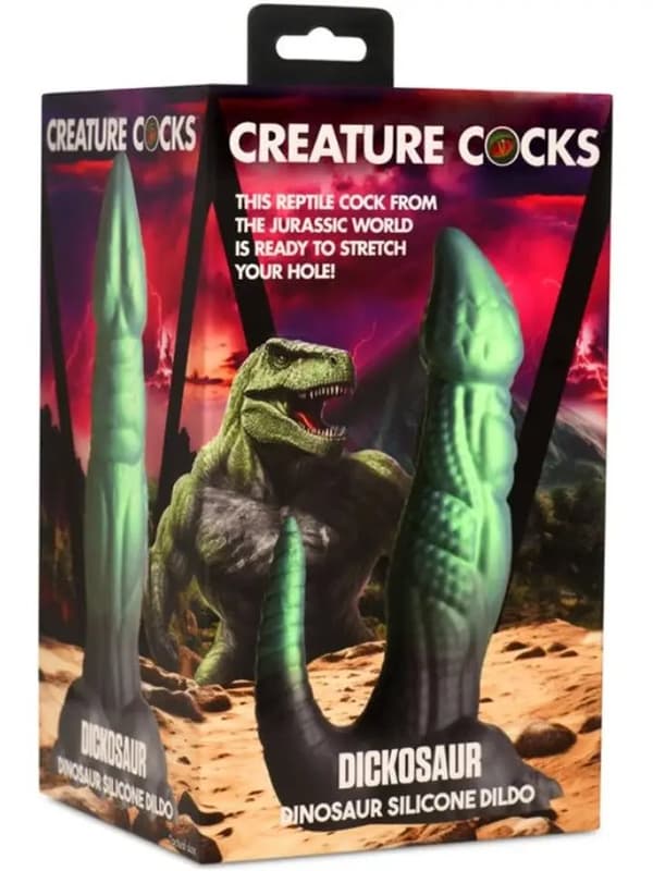 Dickosaur Dinosaur Silicone Dildo 18,5 cm Dragon dildo