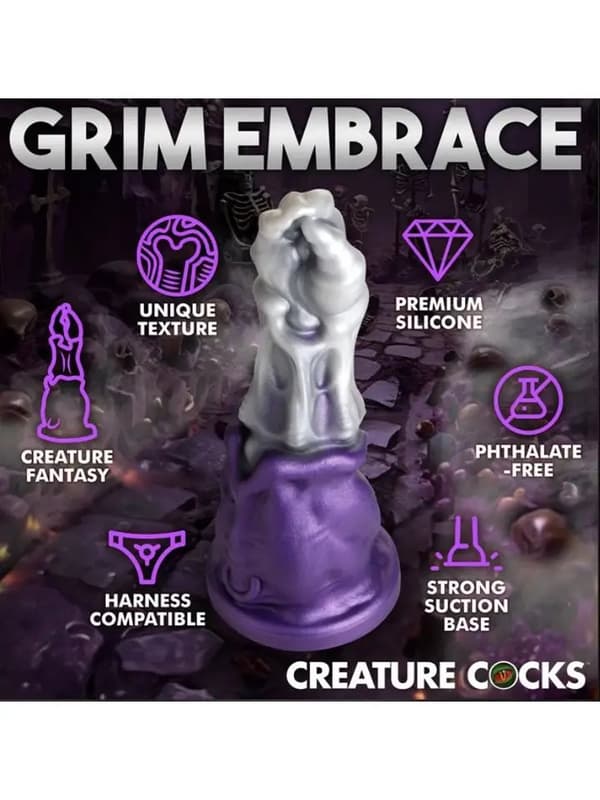 Grim Reaper Silicone Dildo 23 cm Dragon dildo