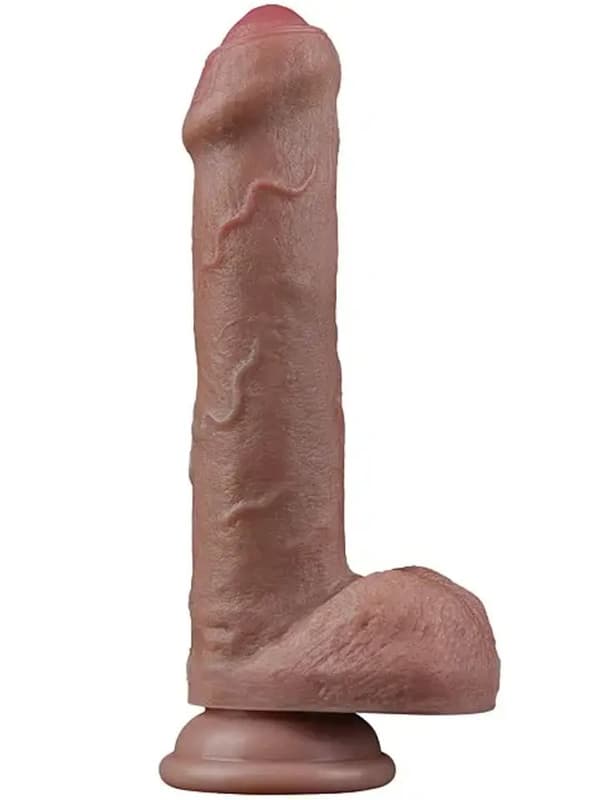 Lovetoy Dual-Layered Silicone Cock 20,5 cm Realistisk dildo