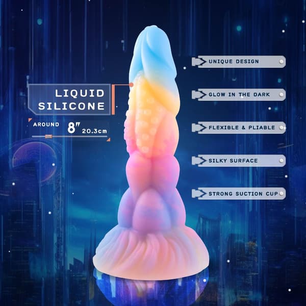 Bad Bubblez Silicone Dildo 20,4 cm Dragon dildo