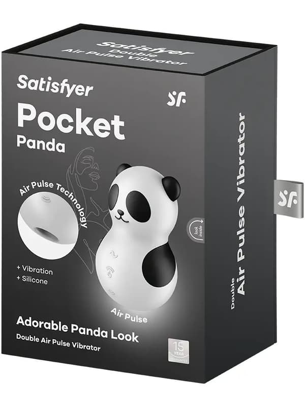 Satisfyer Pocket Panda Air Pulse Vibrator Air pressure vibrator