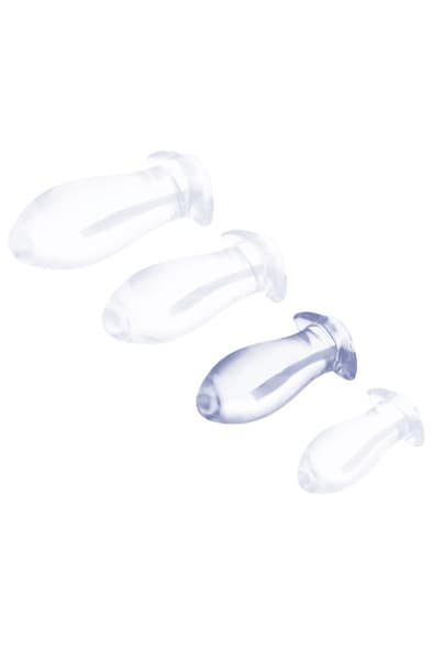 Eggplay Clear Transparent Plug 13,5 cm XL Buttplug