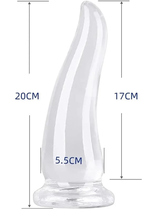 Gazox Transparent Plug 20 cm XL-buttplug