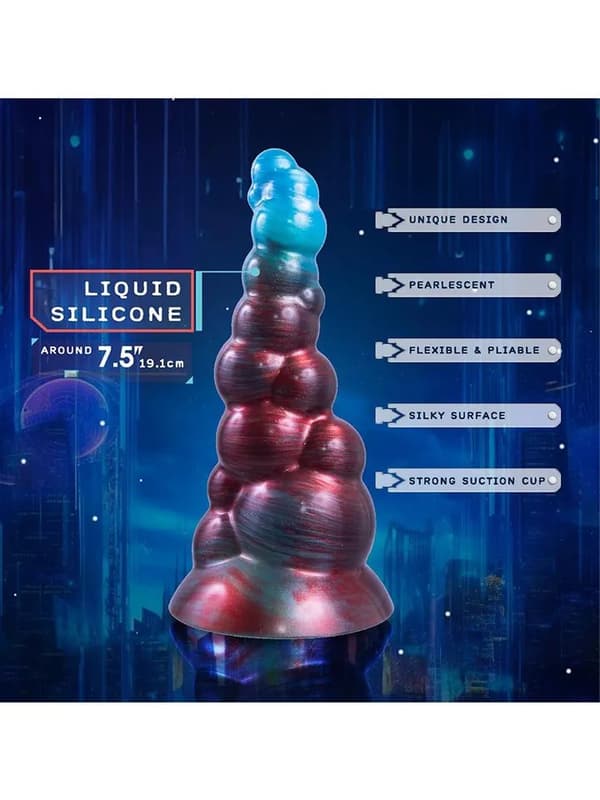 Bad Bubblez Silicone Dildo 19 cm Dragon dildo