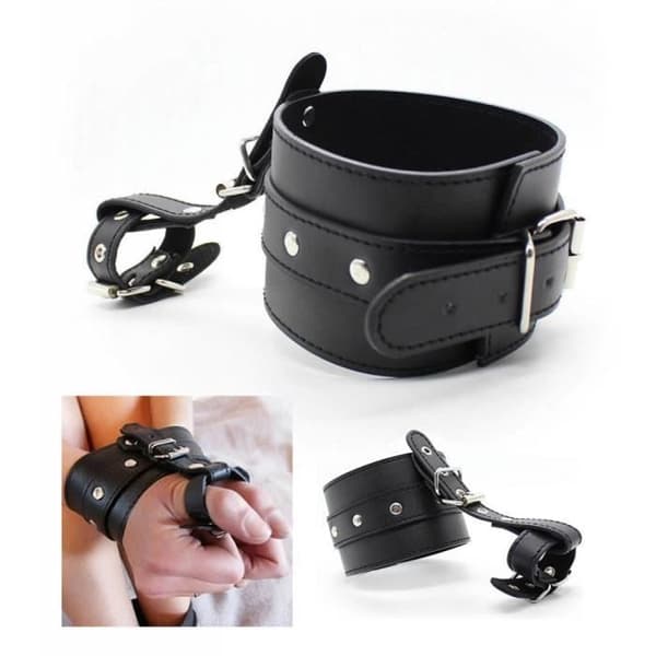 Läderhållare Handbojor Handled - tum