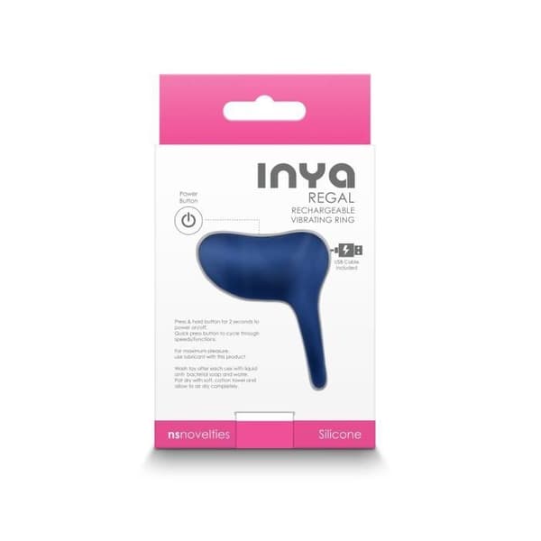 vibrator NS Novelties-Inya royal blue