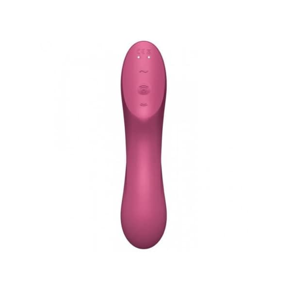 Stimulator - Satisfyer - Curvy Trinity 3 - Medicinskt silikon - Vattentät IPX7 - 11 intensiteter av vågor