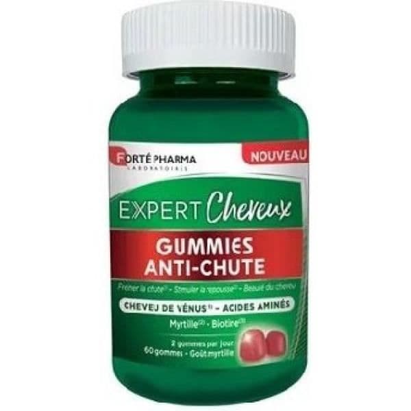 Kosttillskott - FORTE PHARMA - Expert Anticaída Gummies 60 U Unisex