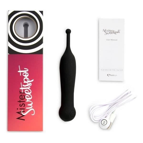 Clitorisstimulator - FeelzToys - Mister Sweetspot - Lila - Silikon - Vibrerande