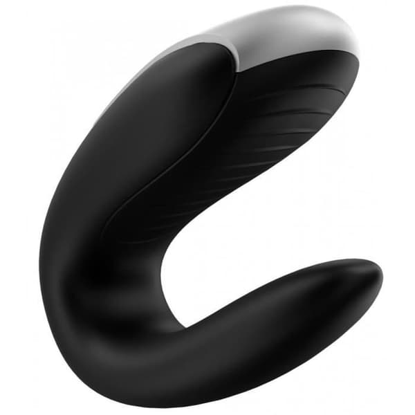 Double Fun USB Connected Vibrator Svart - unisex/vuxen