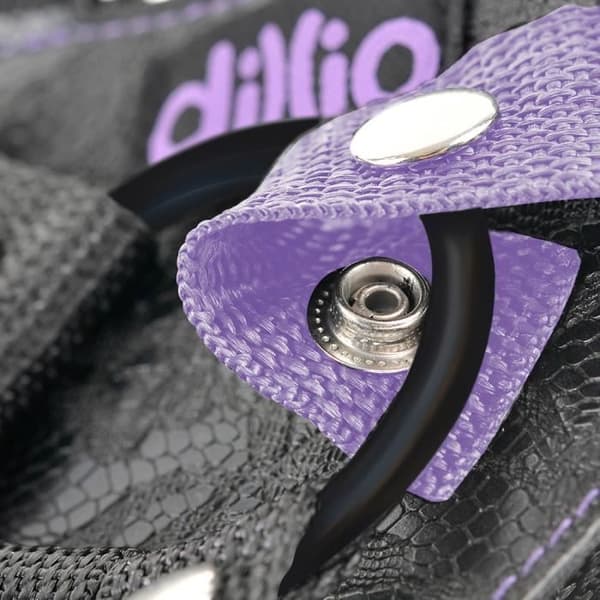 DILLIO DILDO SELE 7" LILA