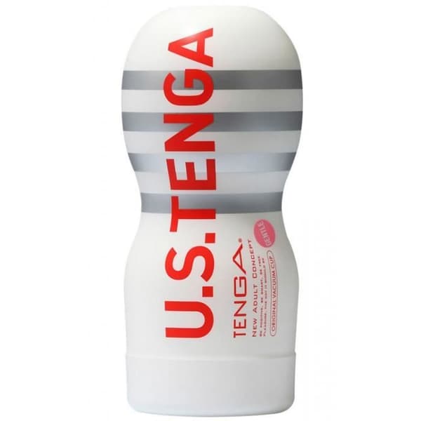 Masturbator - Tenga - U.S. Original Vacuum - Vit - Med sug - Ultra Size