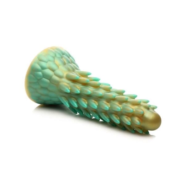 Creature Cocks - Stegosaurus Spiny Reptile Dildo - Grön