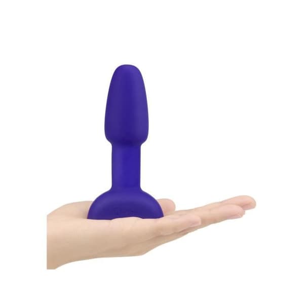 B-Vibe Rimming Liten Lila Fjärrkontroll Anal Plugg