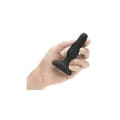 Miniatyrbild 3 av 4: Plug anal - B-Vibe - Nybörjare - Fjärrstyrd - Hypoallergeniskt silikon - Svart