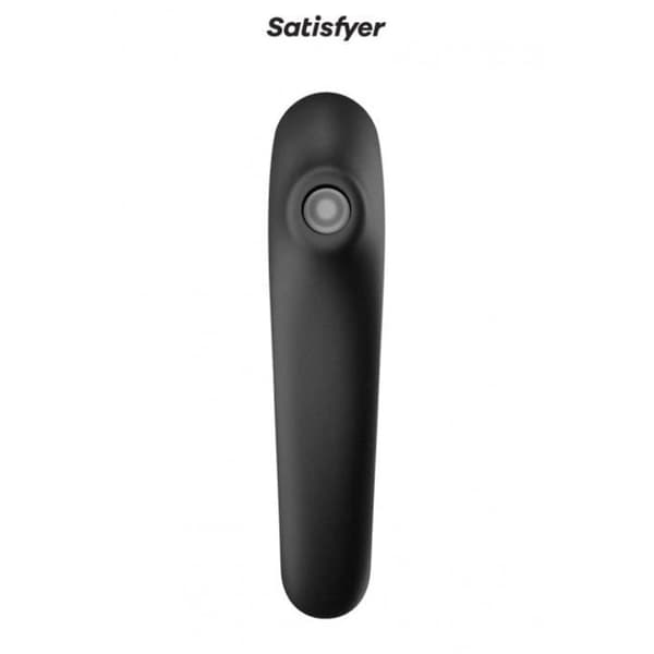 Sexleksak - Satisfyer - Dual Kiss - Svart - Vibrator - Klitoral stimulator med pulserande luft