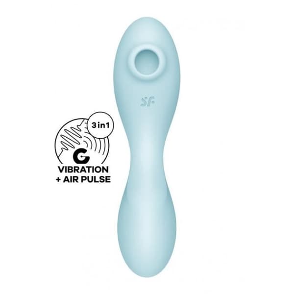 Curvy Trinity 5+ blå - Satisfyer