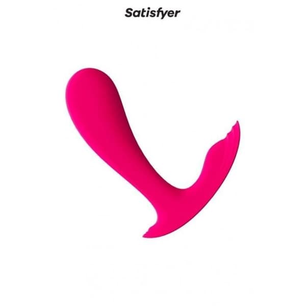 Vibrator - Satisfyer - Top Secret - Dubbel stimulering - Högkvalitativt silikon - Rosa